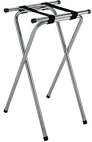 G.E.T. TSC-102 Folding Tray Stand for Restaurants with Easy-Clean Finish, 32