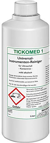 TICKOMED 1 Ultraschallreiniger Reinigungs-Konzentrat 1 Liter