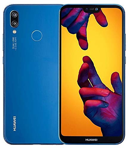 HUAWEI P20 Lite (32GB + 4GB di RAM) 5.84 FHD + Display, Sbloccato 4G LTE Dual SIM gsm Smartphone Fabbrica Ane-LX3 - Modello International - No (Klein Blue)