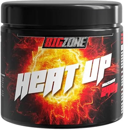 Big Zone Heat Up Getränke zum abnehmen Fatburner Abnehmshake Diätshake Wettkampfdiät 240g | Kaktus-Feige Geschmack