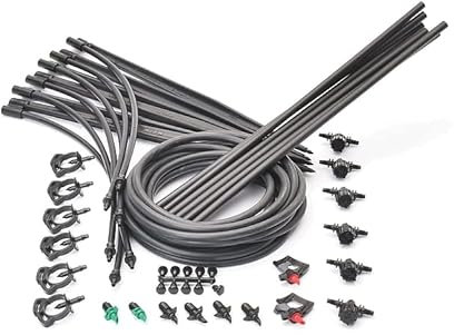 Mikrobewässerung Sprühdüsen Set für Beete. Plug&Rain Mikro