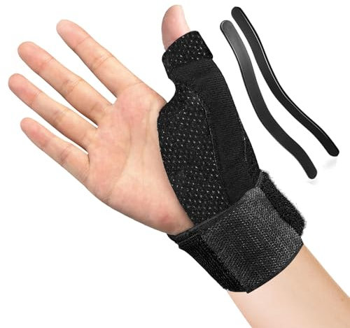 Daumenbandage Links und Rechts,Daumenbandage und Handgelenkstütze,Atmungsaktiver Daumenorthese für Arthritis,Sehnenscheidenentzündung,Daumenschiene, Daumenorthese, Orthese Daumensattelgelenk
