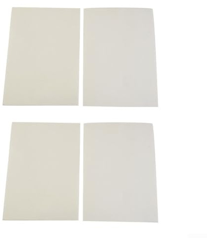 A5 hitzebeständige Keramikfaser-Dichtungen, geeignet für Rauchrohre und Ofenglas, 210 mm x 145 mm (4 Stück)