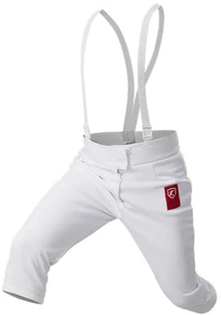 LXRHLIKG Pantalon D'escrime Classique, Uniforme D'escrime Anti-Coup de Couteau Épais 350N, Costume d'uniforme D'escrime Unisexe pour Sabre Fleuret Épée - Main Droite(36)