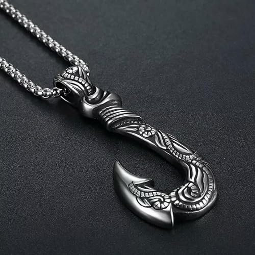 Edelstahl Ocean Romance Angelhaken Titan Stahl Anhänger