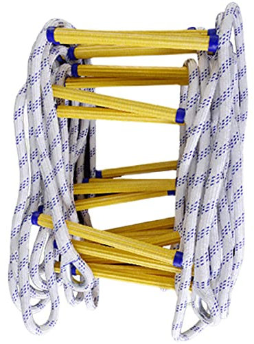Strickleiter, Feuerleiter, zusammenklappbare Notfall-Sicherheits-Strickleiter, Notleitern, Strickleiter/15M