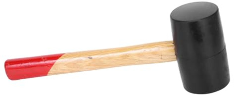 Gummihammer mit Holzgriff für Fliesenböden im Haushalt