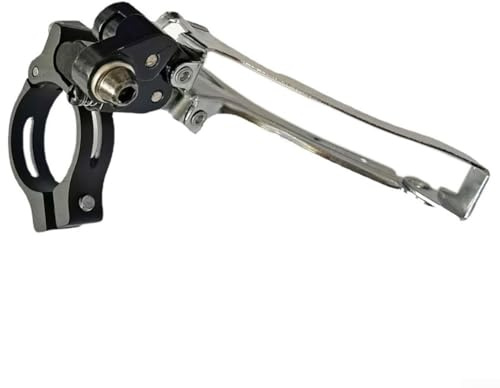 Oniissy Umwerfer für Rennräder, 2 x 7–11 Gänge, Pull-Down-Typ mit 31,8 mm/34,9 mm Adapterklemme, kompatibel mit 50–56T Kettenblatt und 34T Schwungrad, Aluminiumlegierung (34,9 mm Klemme)