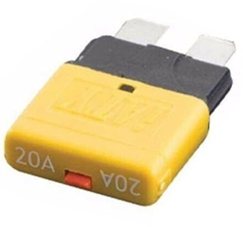 JoyousMall Interruttore automatico con fusibile a lama ATC, 12 V 24 V, ripristino automatico, 5A-30 A, protezione termica per auto, barca, camper, SAE J553 J1171 standard