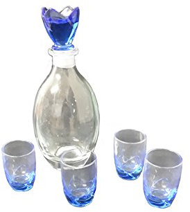 BOUQUET ZAFFIRO - SV.LIQUORE 7PZ.BICCH E