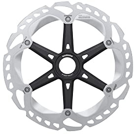 SHIMANO Unisex – Erwachsene RT-MT800 Ice Technologies Freeza Bremsscheibe, 203 mm, Silber/schwarz