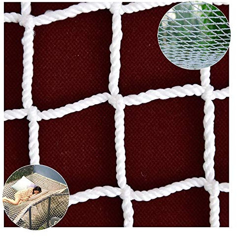 JHKJ Safe Net, Multifunktions-Dekoratives Netz Multifunktions-Safe Net, Kinder Anti-Fall-Kindergarten-Schutznetz Mesh ca. 4 Zoll,2x8m（6.6 * 26ft）