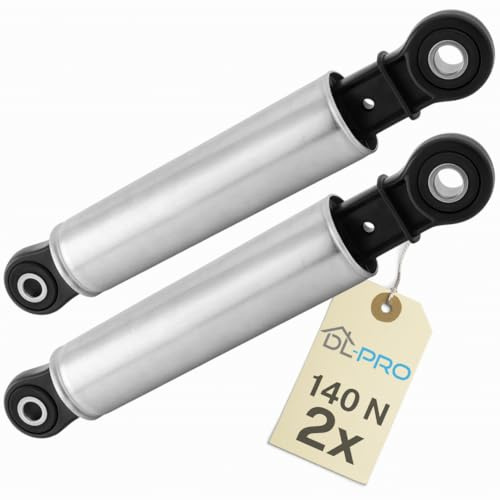 DL-pro 2 x Stoßdämpfer kompatibel mit Miele 400er 700er 800er 900er 2102798 2102799 Waschmaschine Waschtrockner Wäschetrockner