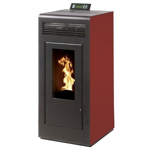 Pack Poêle à granules Interstoves MARINA 13 Etanche sortie Concentrique sur le dessus + Kit Conduit Ventouse (sortie façade) -