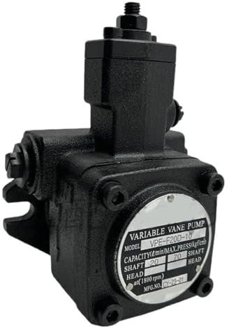 Vane Pump VPE-F20D/F30D/F40D/F12D/F15D-10 Variable Vane Pump Oil Pump Hydraulic Pump CAIHUA (Color : VDC-1A-F40D-20)