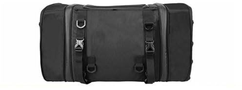 DIAYES Motorbike Rear Rocker Bag Robuste Trockene Gepäck-Außentasche Motorrad-Rücksitztasche Helm-Rucksack Motorrad-Tasche 30–50 L wasserdichte PVC-Heck-Satteltasche Motorcycle Side Bag