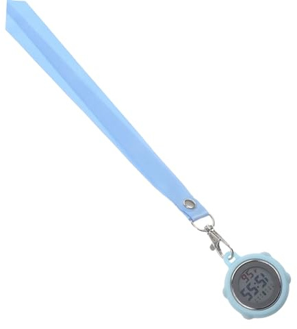 WRITWAA Orologio da Tasca per Infermiera con Meccanismo di Precisione e Design Portachiavi in Silicone per Giornata dell'Infermiere
