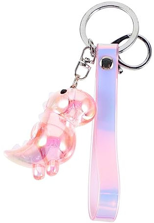 Yardenfun Dinosaurier Acryl Schlüsselanhänger Tasche Anhänger Leicht Kompakt Geschenk Taschenornament