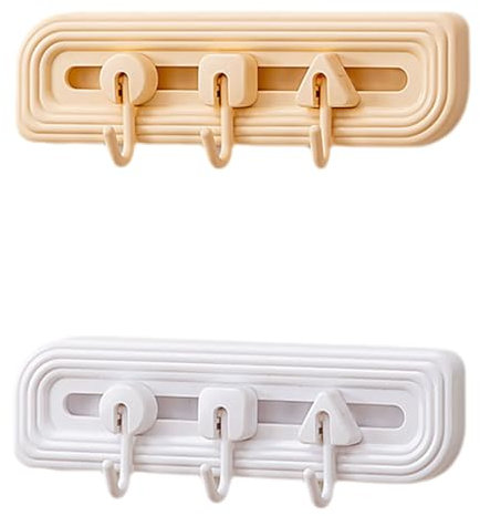 Wansiman KüChen HäNgestange,KüChengeläNder Ohne Bohren,Hakenleiste FüR Die KüChe,Kein Bohren,Einstellbar,Abnehmbar,Ideal AufhäNgen Schwerer Werkzeuge In Der KüChe Oder Garage,KüChenutens