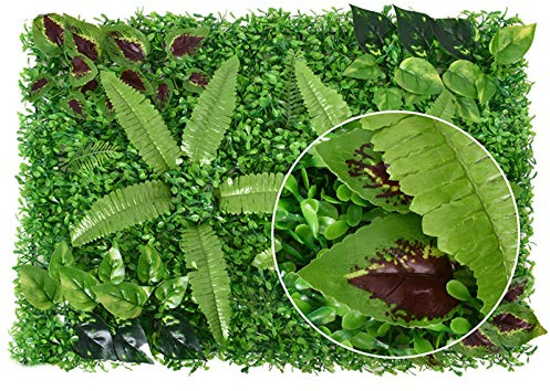 Siepi di bosso Artificiali 8 Pezzi, Pannelli di topiaria Verde, siepe di bosso Artificiale, Schermo per la Privacy, per Recinzione da Giardino, Decorazione da Cortile, pareti Verdi