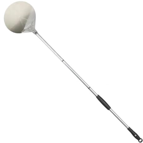 Pizza Spatula,Round Pizza Turning Shovel Removable Stainless Steel Turning Peel Turning Pizza Peel Paddle Long Pizza Tool For Kitchen