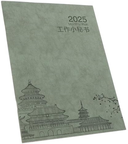 jojofuny Planer-organizer Monatsplaner Papierplaner Notizblock Arbeitsjournal Planer-zeitplan-notizblock Jahresmonatsplaner Kalender-notizblock