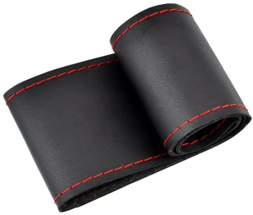 Rivestimento Protettivo Volante Coprivolante Per Auto Coprivolante Protettivo Antiscivolo Traspirante Confortevole Accessori Auto Alla Moda E Semplici(Red)
