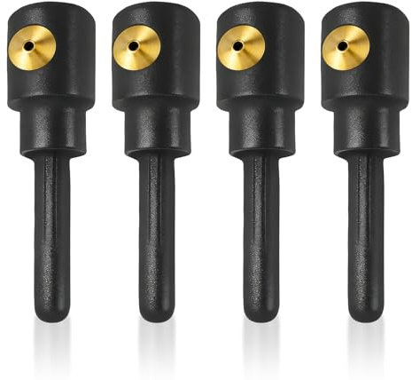 Scheibenwischerwaschdüse Heckscheibenwischer Waschdüse Kompatibel mit VW Golf Audi Seat, Waschdüse 3B9955985A, Universal Spritzdüsen, Windschutzscheibe Waschdüsen, Auto Sprühdüse Zubehör (4er Set)