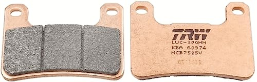 TRW MCB752SV Sinter Street Kit de Plaquettes de Frein pour Suzuki GSX-R (124CC - 750CC) Essieu Avantet Autres Motos