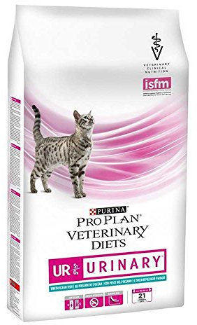 Purina Pro Plan Veterinary Diets UR St/Ox Urinary - Alimento para gatos con enfermedades del tracto urinario, 1,5 kg, sabor a pescado