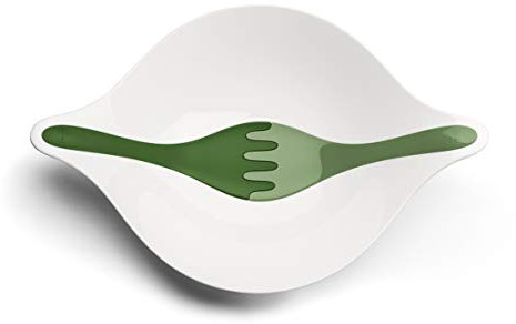 LEAF L+ Salatschale mit Besteck 3l