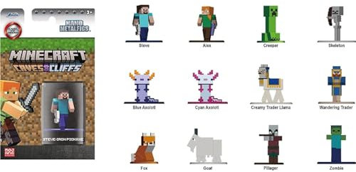 Jada Toys Minecraft Single Pack Nano Figures