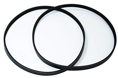 Générique 2pcs 3 nervuré en Caoutchouc Courroie de Remplacement 3PJ605 V-Belt for dégauchisseuse raboteuse Einhell TH-SP-204 W588 Erbauer ERB052BTE