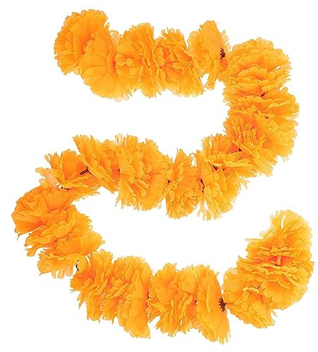 Happyyami Halloween Girlande Aus Ringelblumen Gruselige Dekoration Für Innen Und Außenbereiche Für Garten Fenster Türen Und Mehr Accessoires Für Unvergessliche Halloween-momente