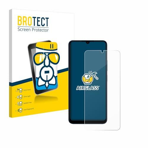 BROTECT Lámina Cristales para Xiaomi Redmi 13C | Transparente Protección Pantalla Made in Germany Dureza 9H Anti-Arañazos Protector Cristal