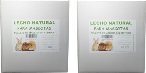 Pellets para Lecho De Conejo Cobaya Hamster 10Kg (2 Unidades)