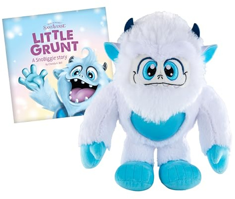 The Elf on the Shelf SnoBiggie Little Grunt Yeti Book & 12-inch Plush