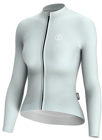 INBIKE Damen Fahrradtrikot Langzarm Schnelltrockend Hohe Elastizität Atmungsaktivität und Komfort Frühling Sommer Herbst Fahrradbekleidung Trikot LAR250