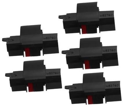 UTHCLO 5pcs Versatile Ink Roller Compatible Calculator Low-carbon Ink for Office and Home Use Practical Printer Accessory