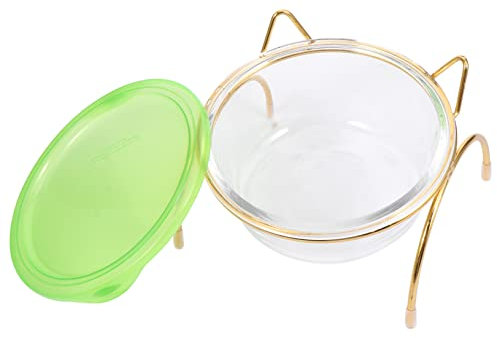 BESPORTBLE Katzennapf Satz mit Hohem Boden Keramik Erhöht für Katzen Katzenfutterspender Wasserspender Ergonomisches Design Leicht zu Reinigen