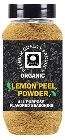 EDZZEL Polvere naturale di scorza di limone, 113,39 g (set da 1)