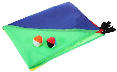 ifundom Outdoor-Spielzeug Für Jungen Und Mädchen 1 Set Regenbogen-Ballon-Regenschirm Sensorische Fitnessgeräte Für Jungen Und Mädchen Teambuilding-Spielzeug