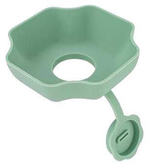 # Halter für Kinder, tropffrei, wiederverwendbar, Silikon, Kaltständer, Eisstock-Halterung, fängt vor dem Herunterfallen für Kinder ein (Grün, Einheitsgröße)