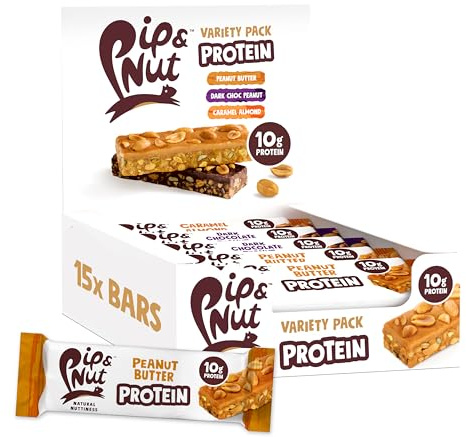 Pip & Nut Protein Bars | Variety Pack