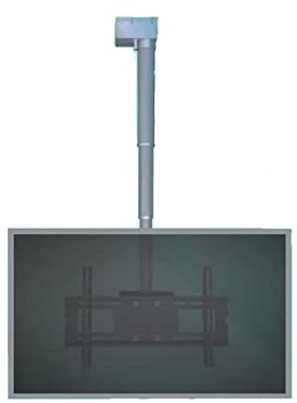 GHHVFEC Supporto TV motorizzato Regolabile da soffitto per TV a Grande Schermo da 26 a 70 Pollici (Dimensioni: 100 cm)