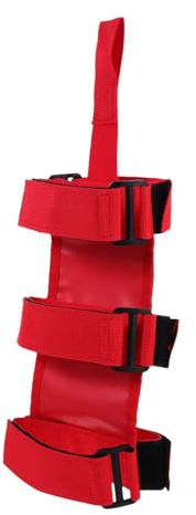 DIYEAH Fire Extinguisher Mount Strap for Vehicles Car Truck and Suv Firefighter Equipment Holder Fixed Belt for Fire Extinguisher Car Mount