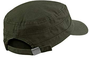 CHILLOUTS EL Paso Hat Military Cap - Army Cap Schirmmütze Sommer Kopfbedeckung, Militär Herren Verstellbar, Feldmütze Atmungsaktiv, Mütze Herren mit Schirm mit UPF 50+ UV-Schutz, grün
