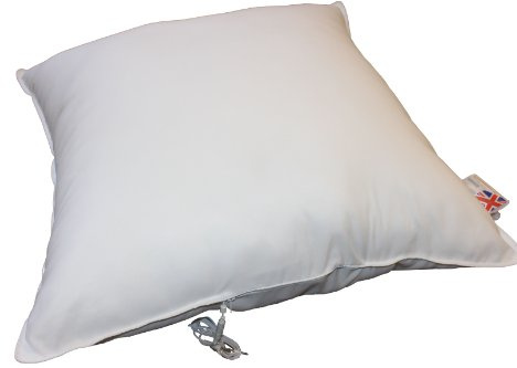 HOMESCAPES Oreiller Musical en Microfibre avec Haut-Parleurs intégrés, 65 x 65 cm, Oreiller Souple Hypoallergénique Anti-acariens