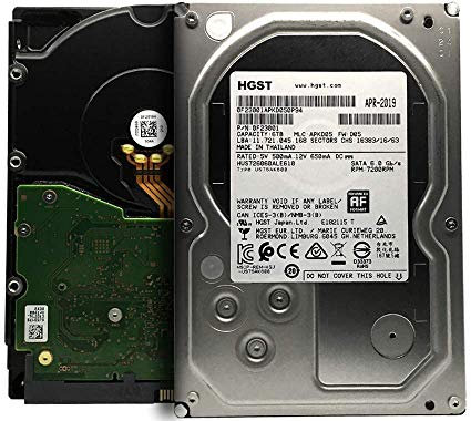 HGST Ultrastar 7K6000 HUS726060ALE610 (0F23001) 6TB 7200 RPM 128MB caché SATA 6.0Gbps 8.9 cm Disco duro empresarial (Reacondicionado)