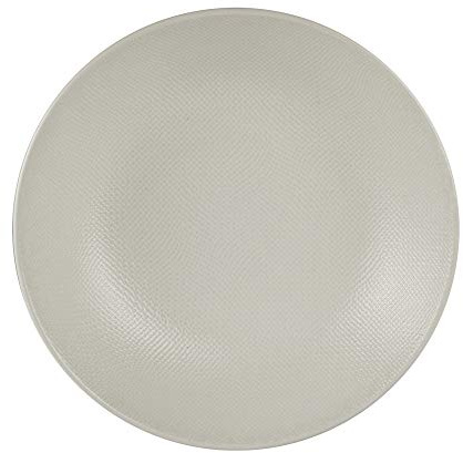 Table Passion - Plato hondo grande Vvesuvio blanco (25 cm, 6 unidades)